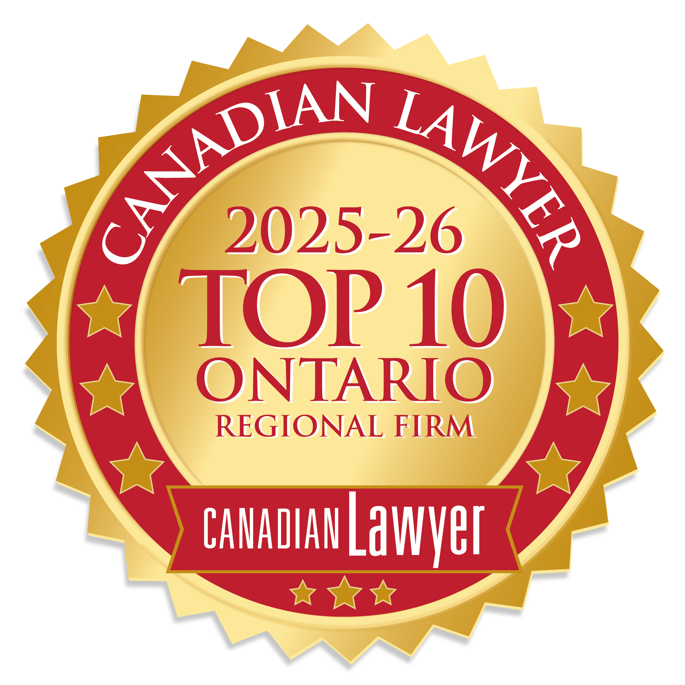CL Top 10 Ontario Firms 2025 Solo